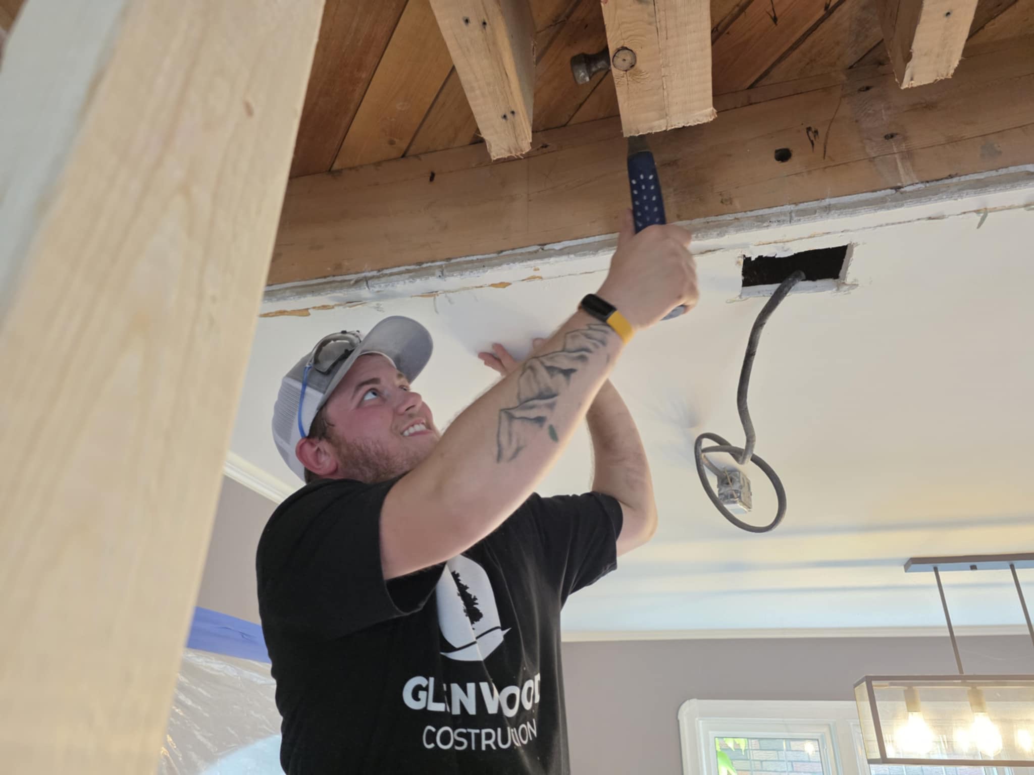 Employee Brennan Working